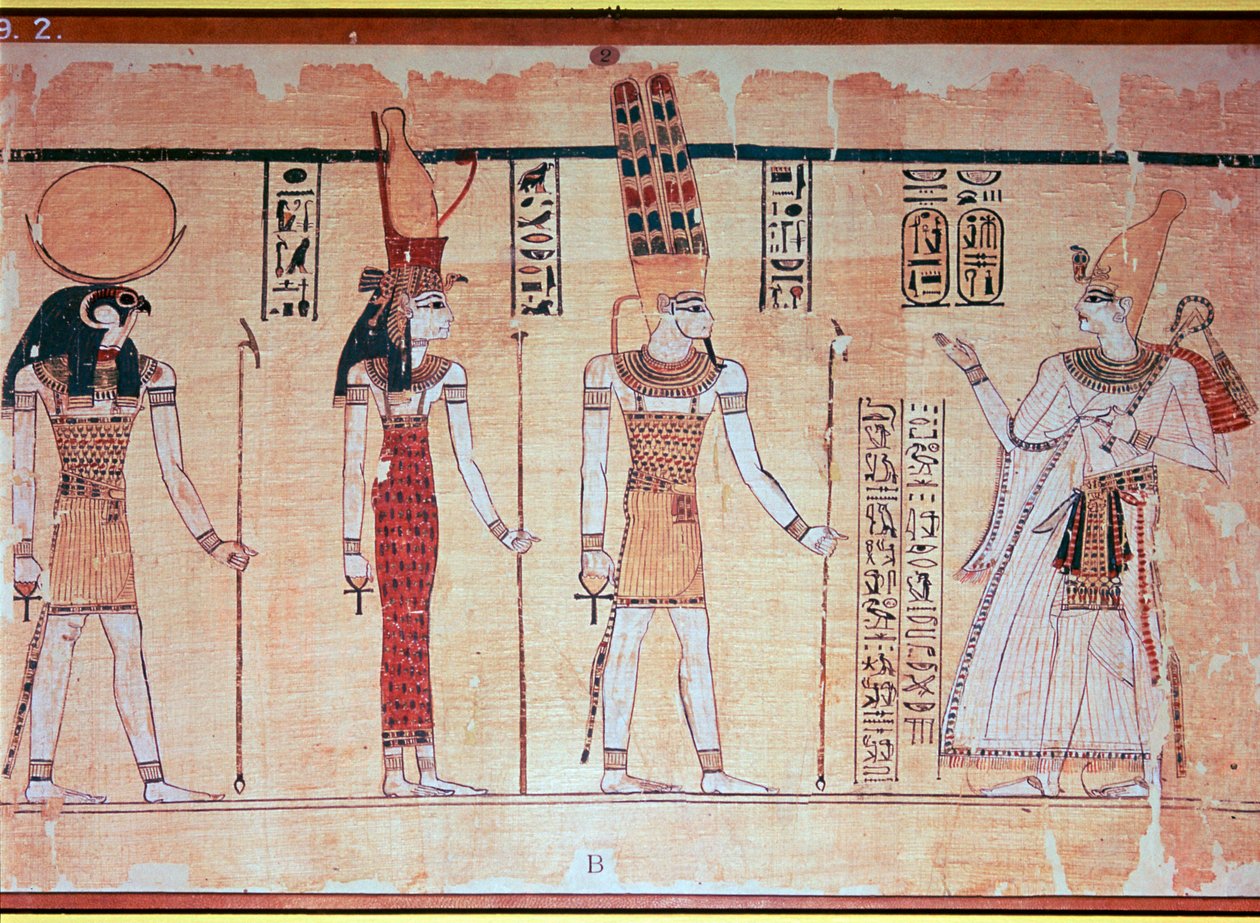 Le Grand Papyrus Harris, de Thèbes, Égypte, règne de Ramsès IV, vers 1200 av. J.-C. - Unbekannt