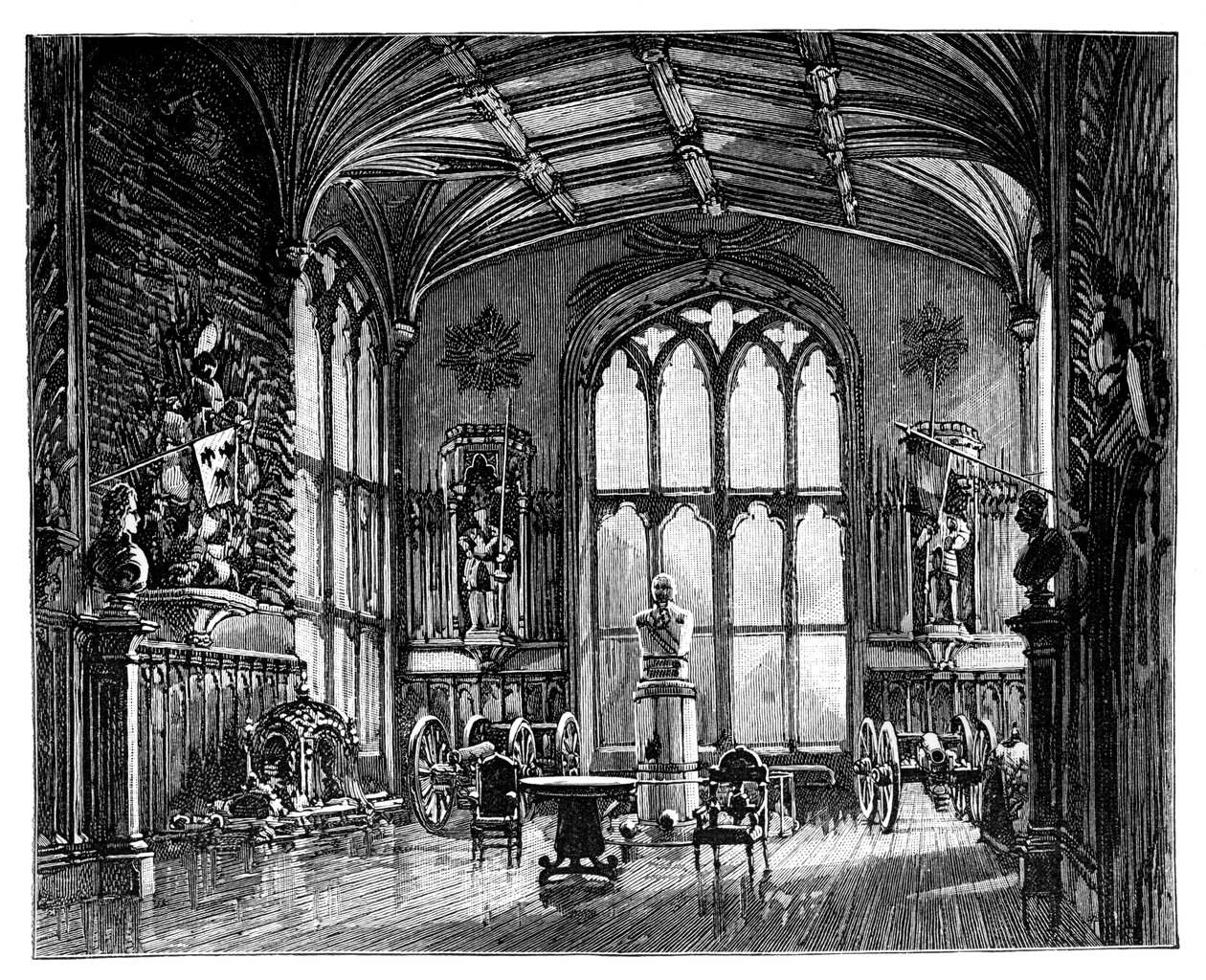 La salle de garde, château de Windsor - Unbekannt