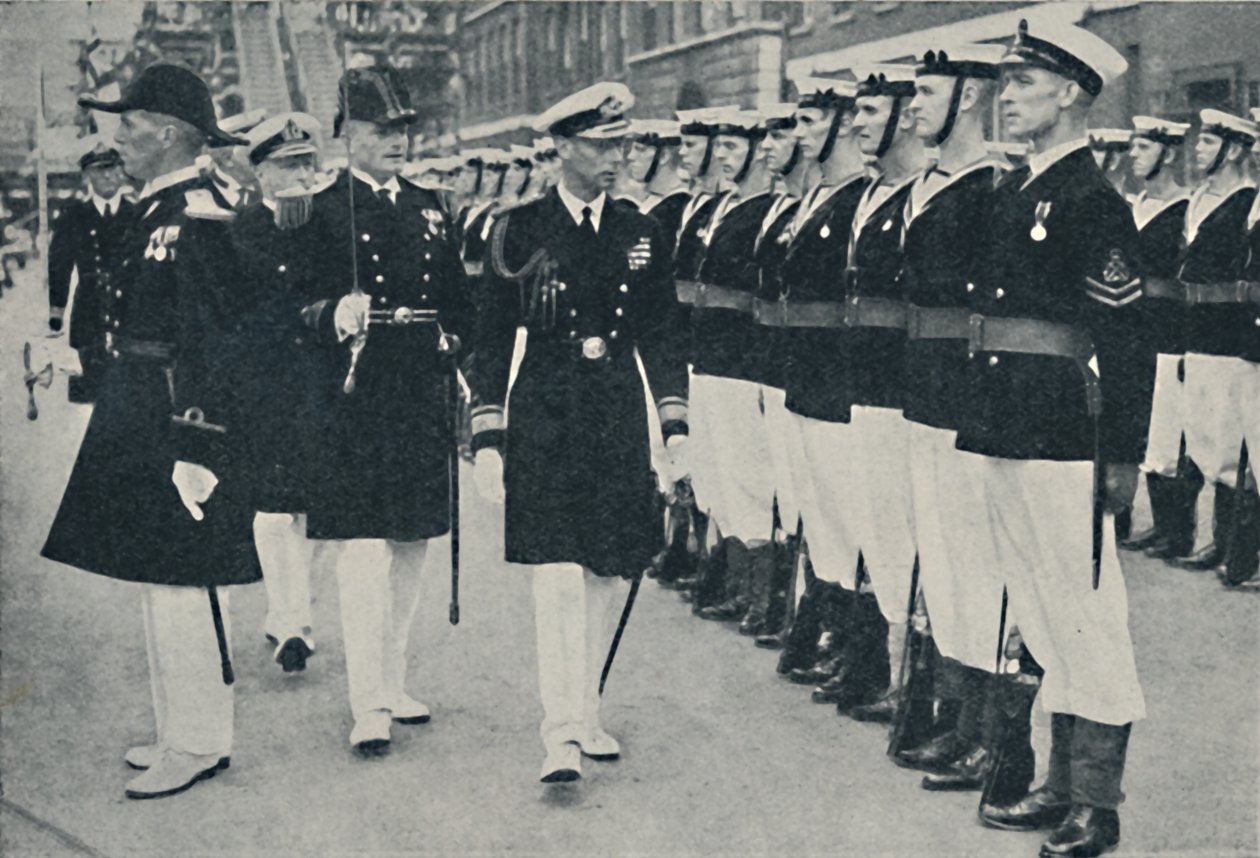 Le Roi Ouvrant la Semaine de la Marine à Portsmouth, vers 1935, 1937 - Unbekannt