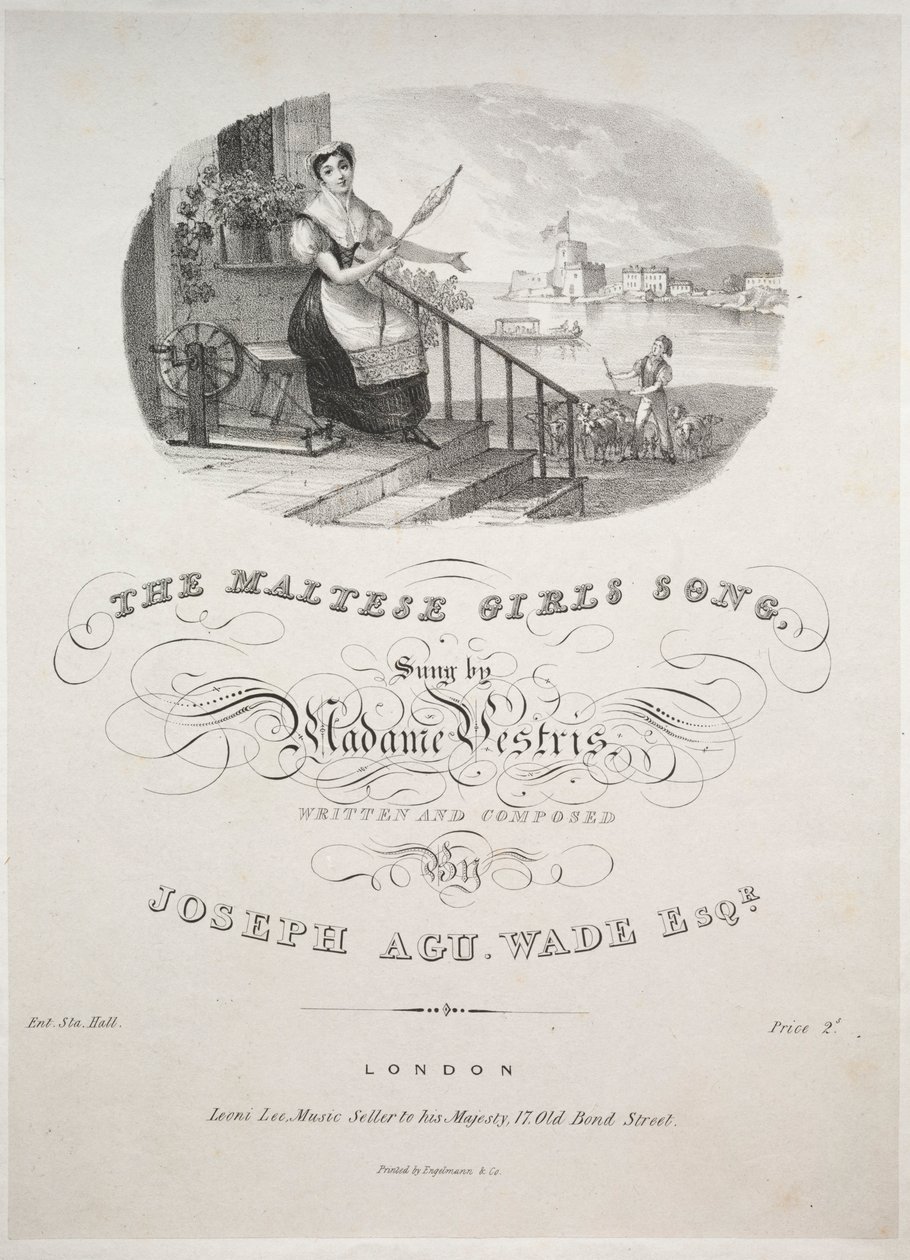 La chanson des filles maltaises, 1800s - Unbekannt