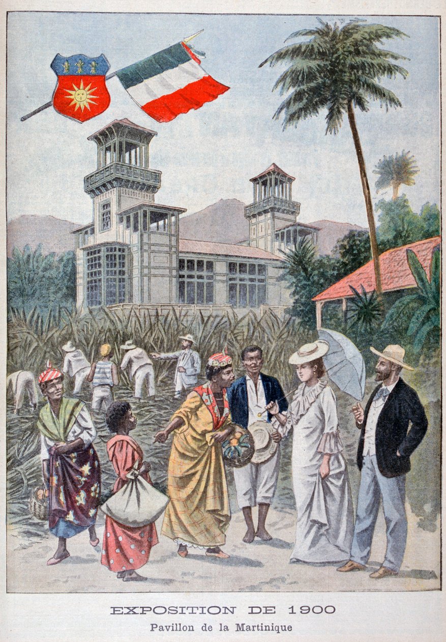 Le pavillon de la Martinique à l
