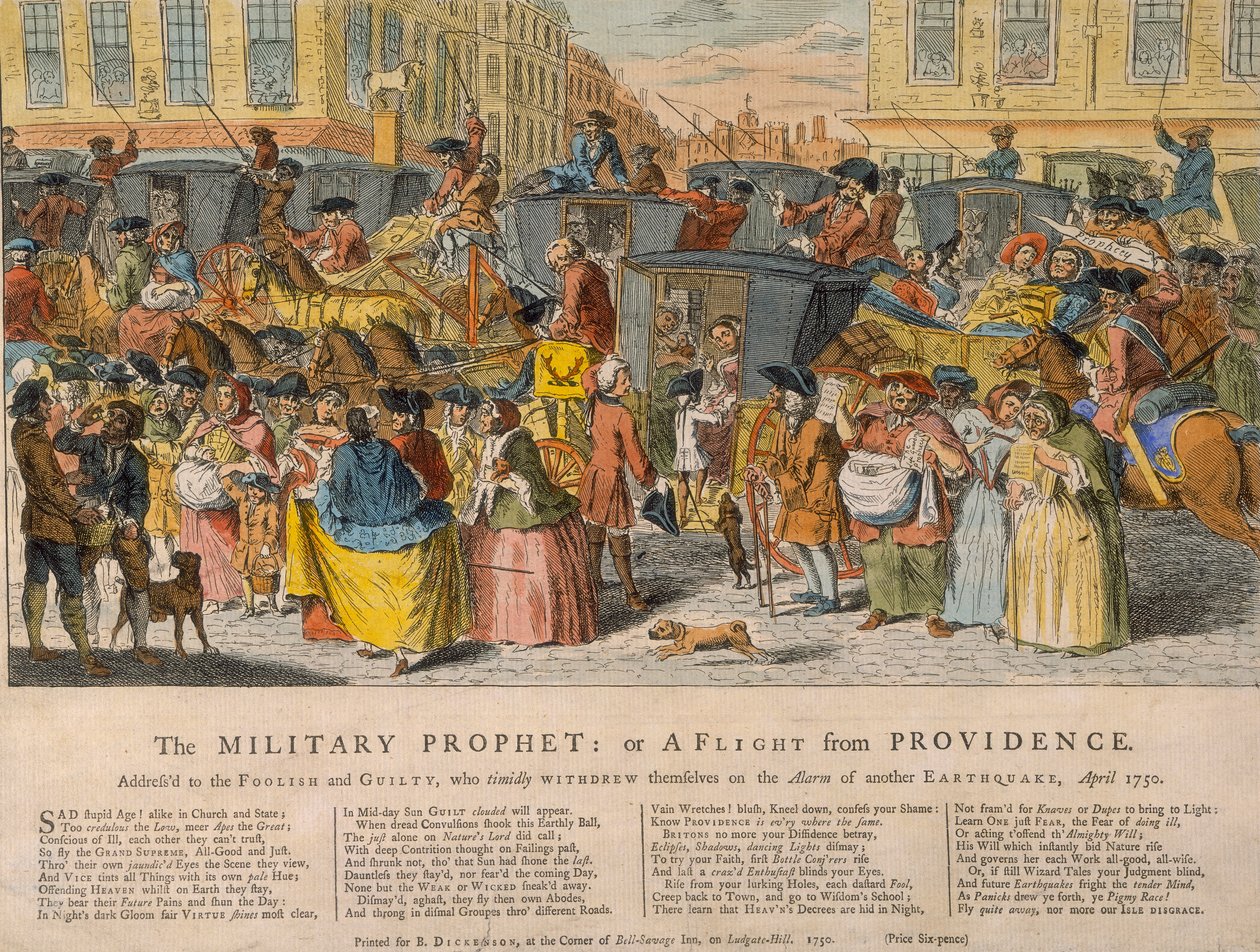 Le Prophète militaire : ou une fuite de Providence, 1750 - Unbekannt