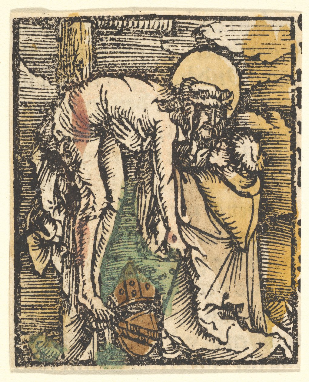 Le Miracle de Saint Bernard copie, après 1512 - Unbekannt