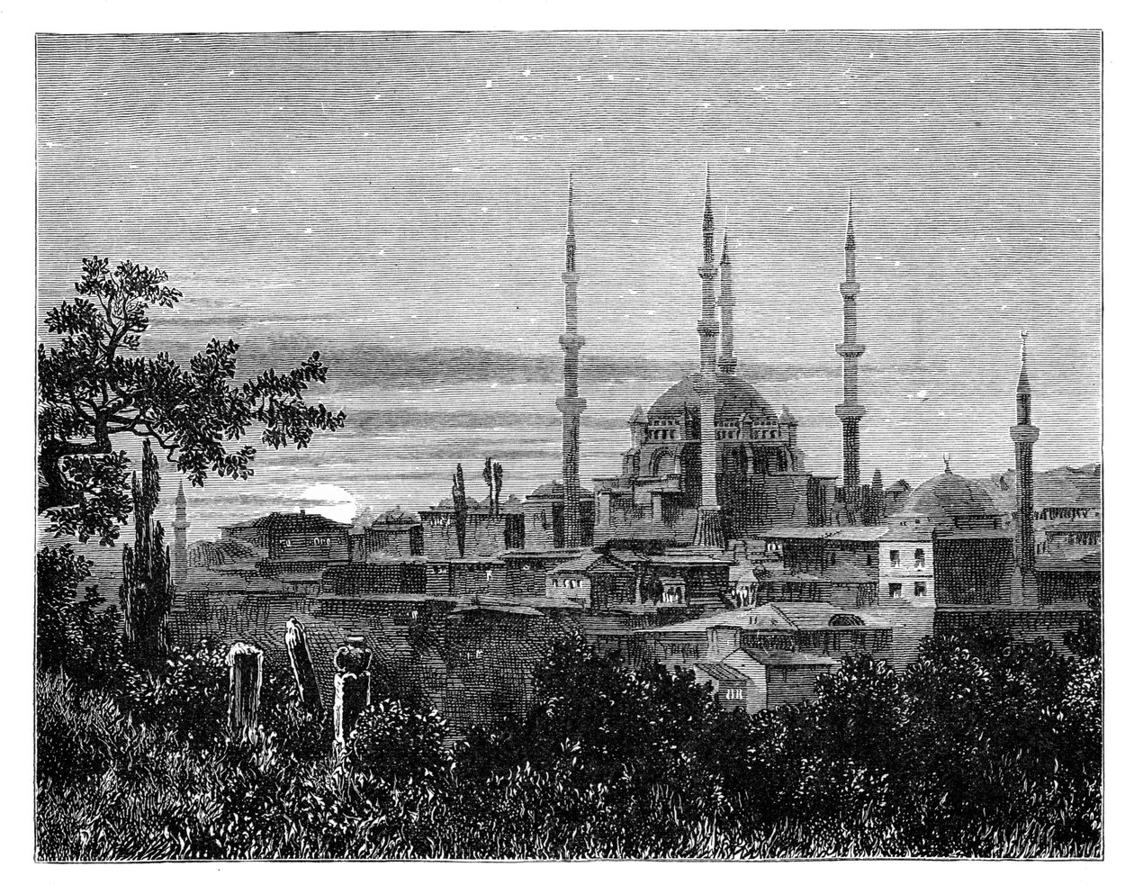 La Mosquée de Selim II à Andrinople, Turquie, vers 1888 - Unbekannt