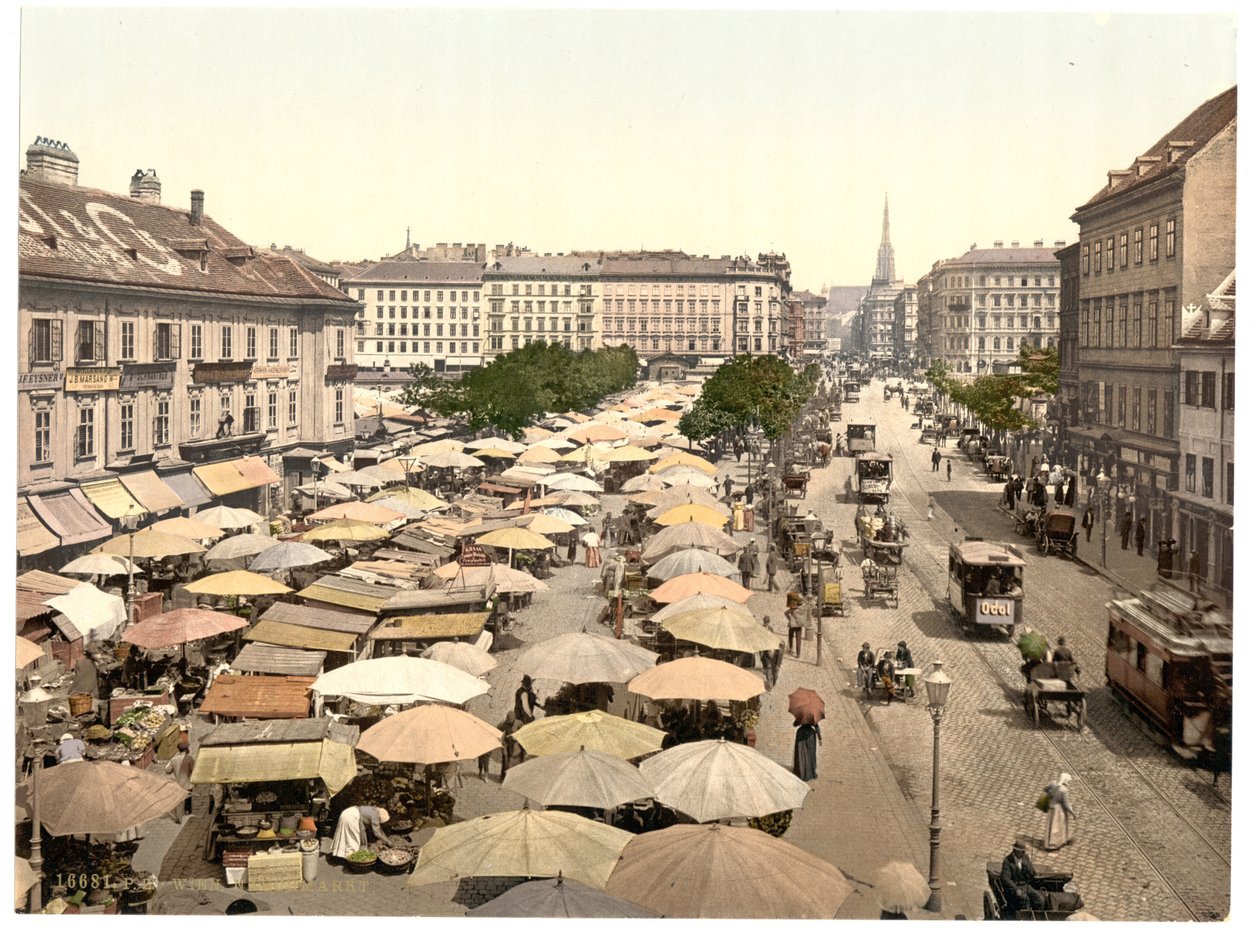 Le Naschmarkt, Vienne - Unbekannt