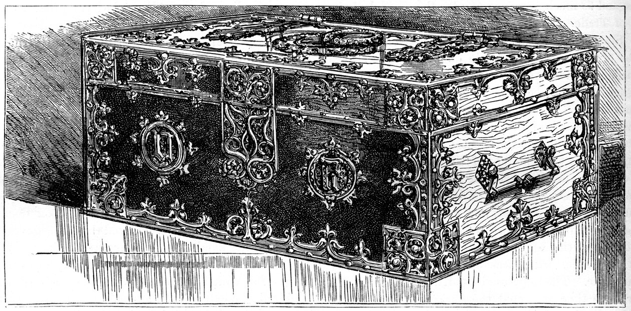 La boîte à serments, Chambre des communes, Westminster, Londres, 19e siècle - Unbekannt