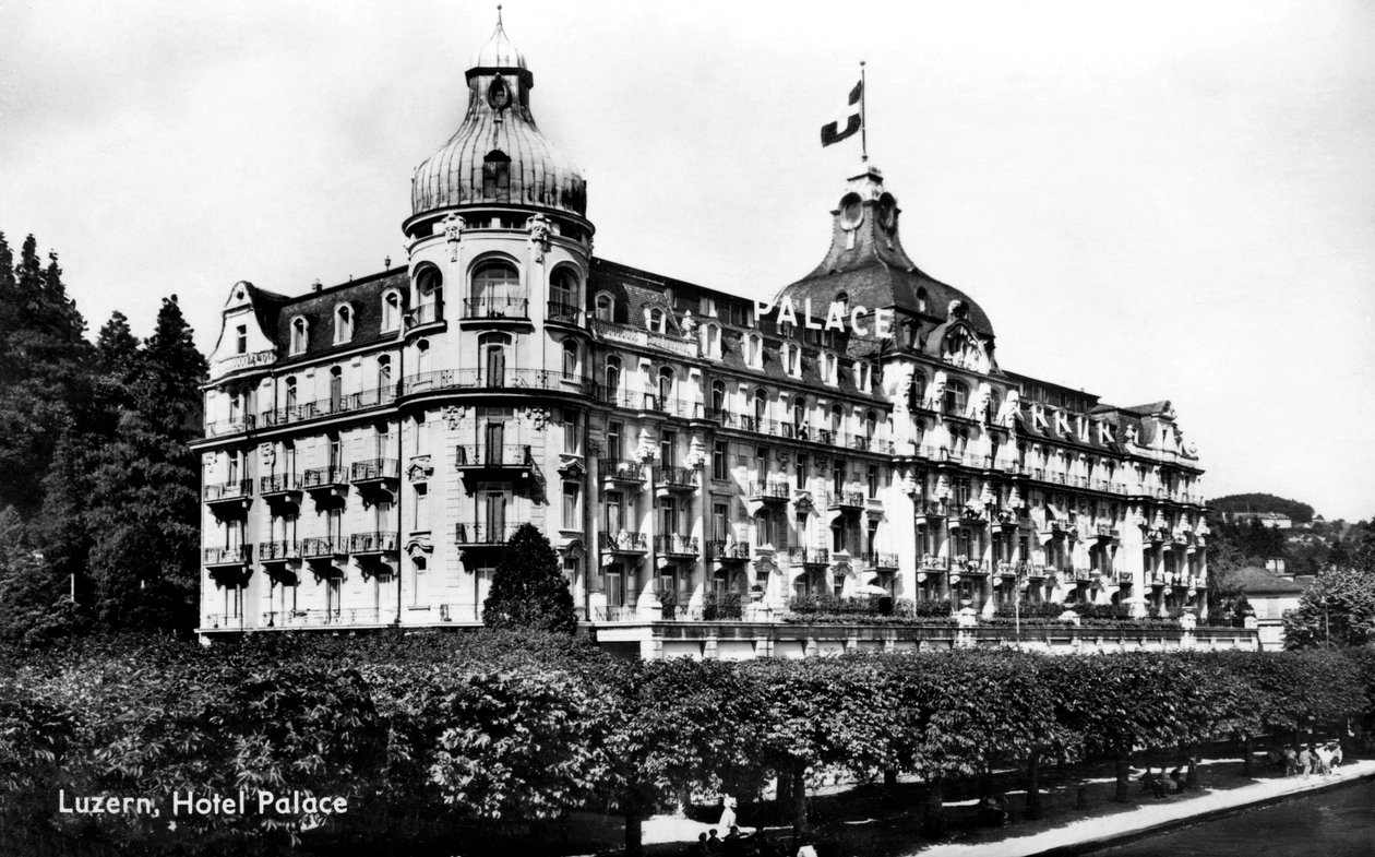 Le Palace Hotel, Lucerne, Suisse, début du 20e siècle - Unbekannt