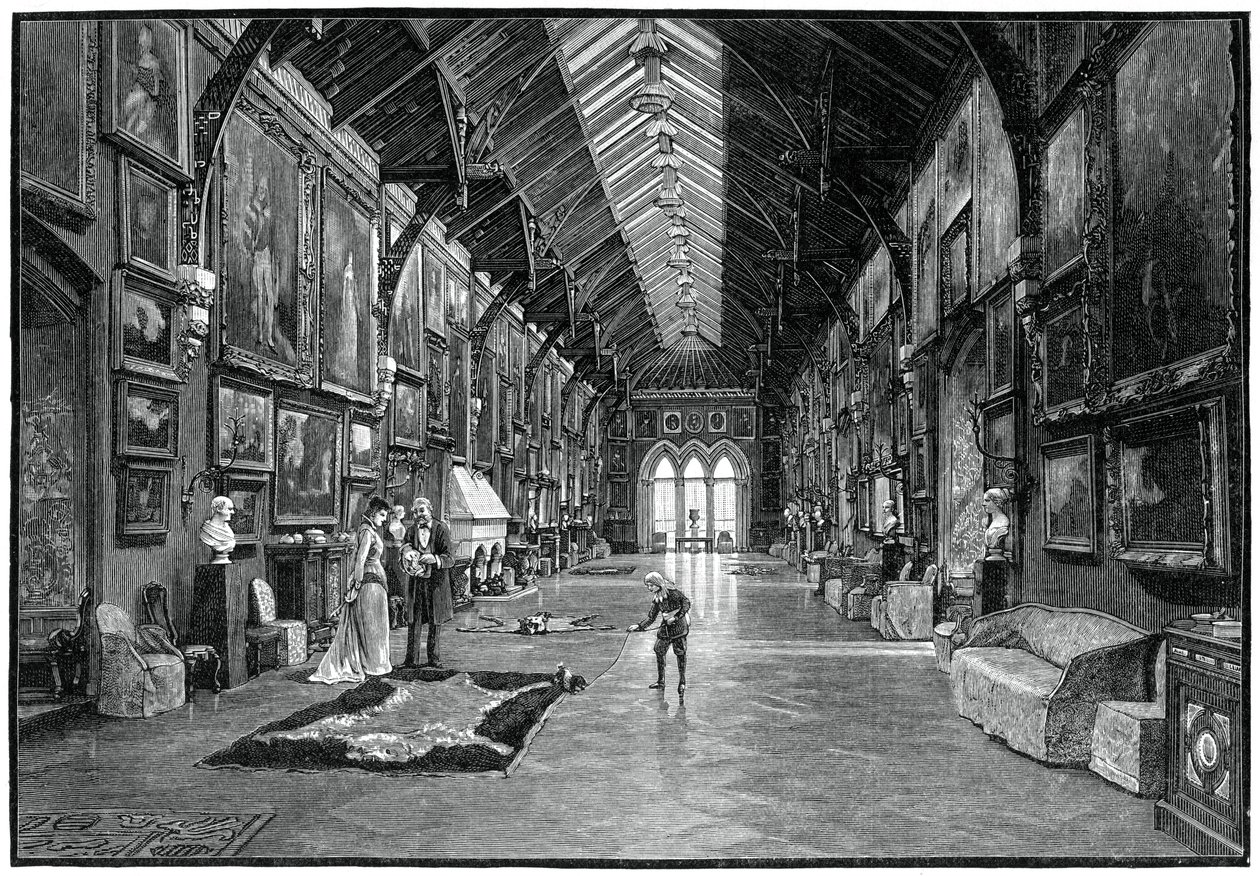 La galerie de tableaux, château de Kilkenny - Unbekannt