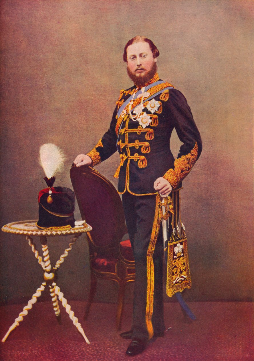 Le Prince de Galles en tant que colonel des 10e Hussards, vers 1865 - Unbekannt