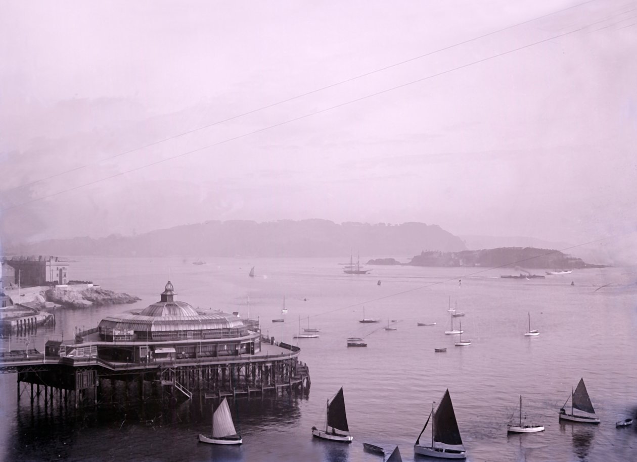 La Jetée Promenade à Plymouth dans le Devon, fin 19ème-début 20ème siècle - Unbekannt