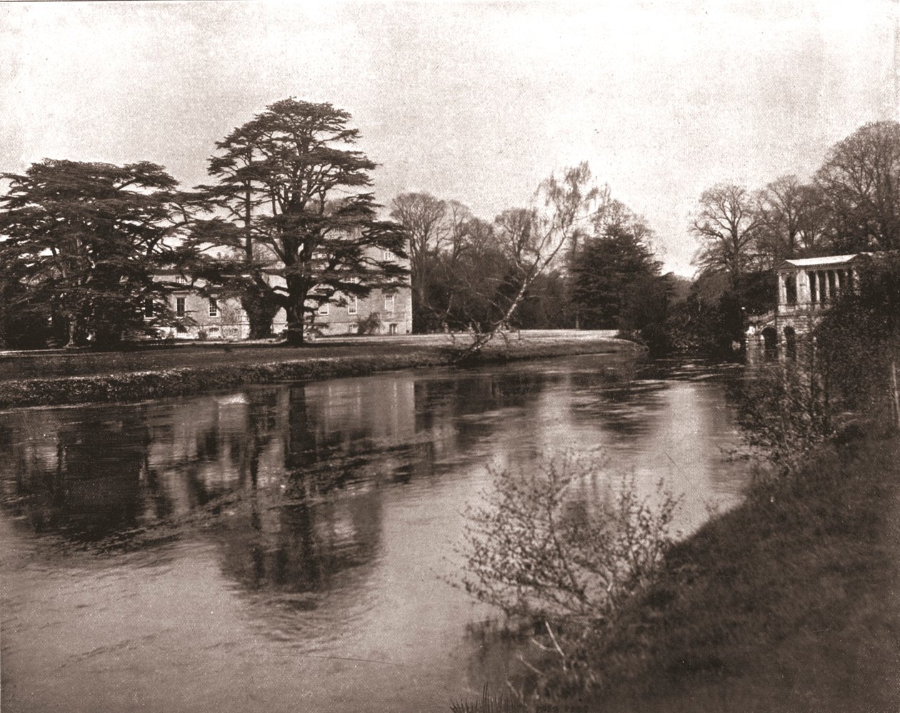 La rivière Nadder, Wilton House, Wiltshire (1894) - Unbekannt