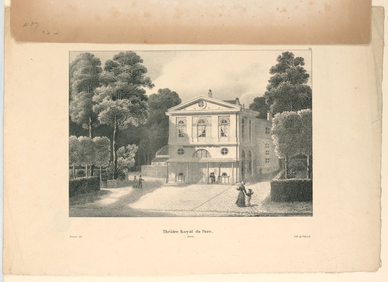 Le Théâtre Royal du Parc, Bruxelles - Unbekannt