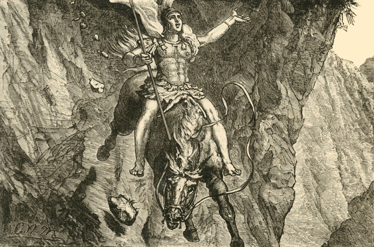 Le sacrifice de Curtius, 1890 - Unbekannt
