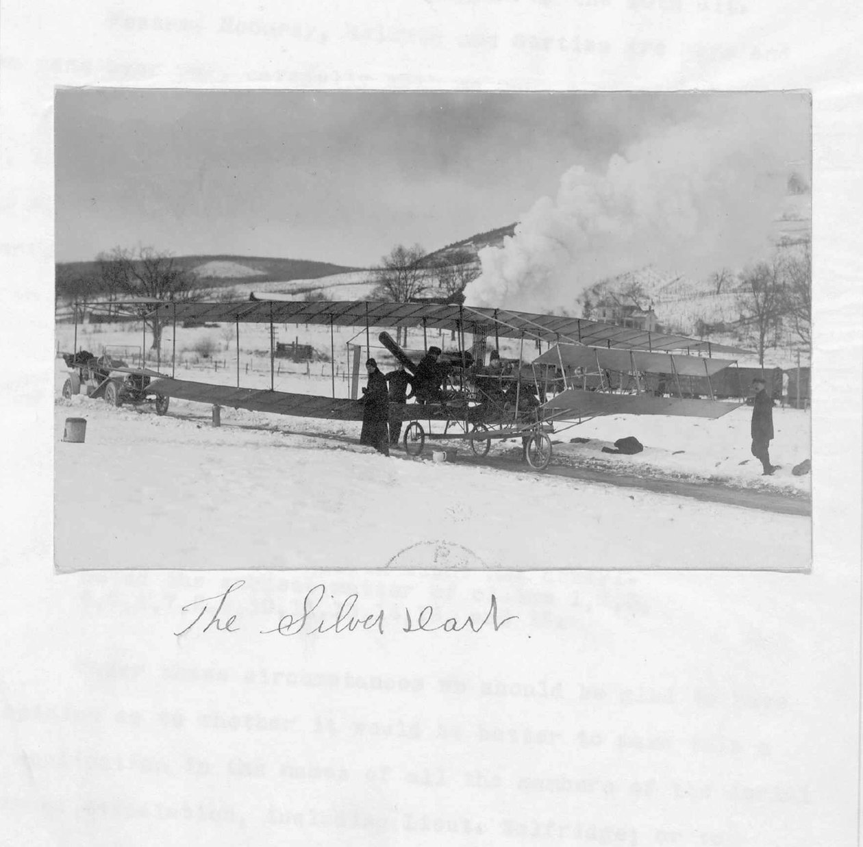 Le Silver Dart AEA Drome No. 4 par Alexander Graham Bell, 1908 - Unbekannt