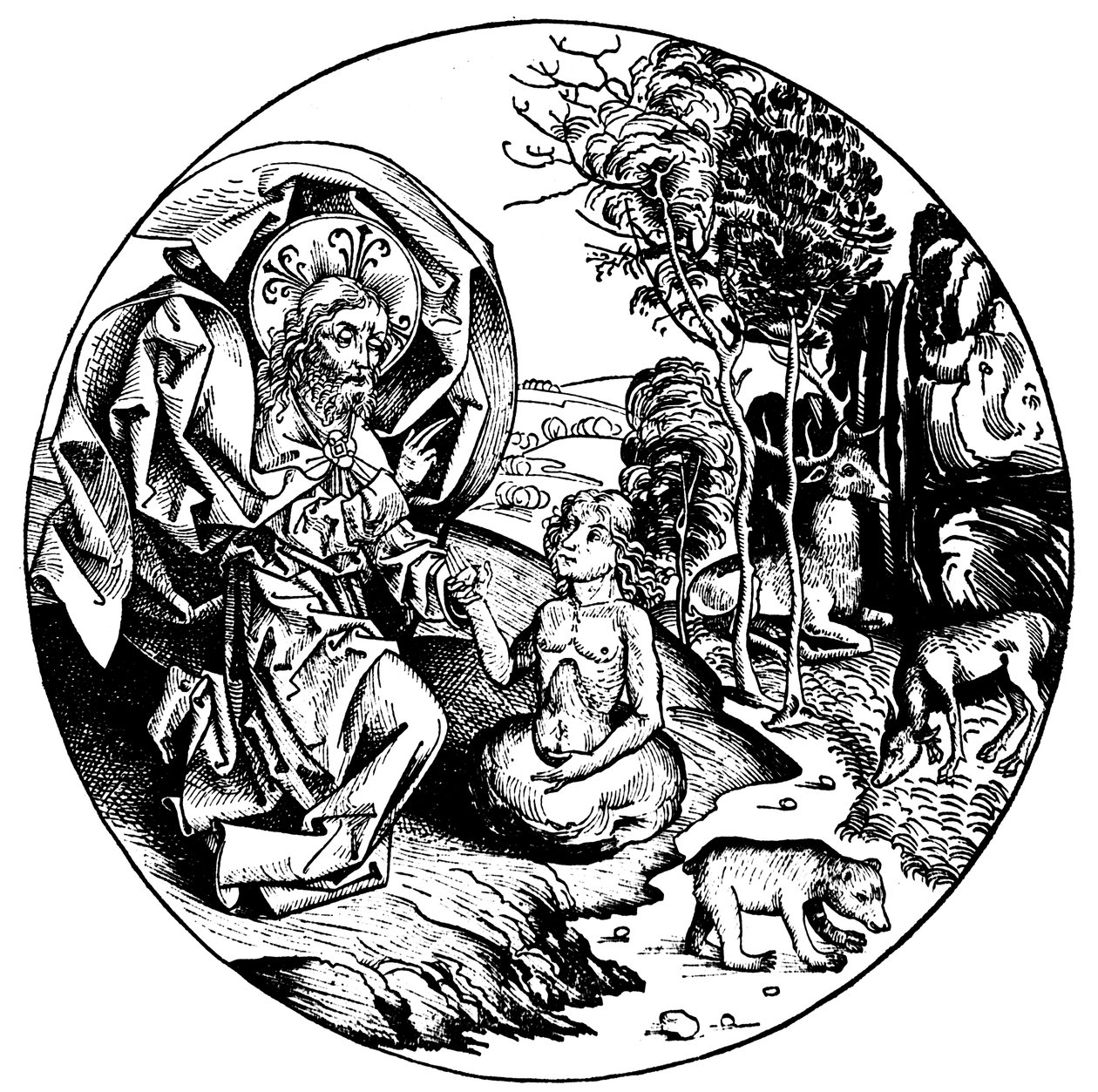 Le sixième jour de la création, 1493 - Unbekannt