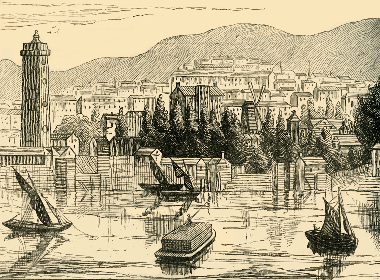 Le côté sud de la Tamise, pris depuis Adelphi Terrace - Unbekannt