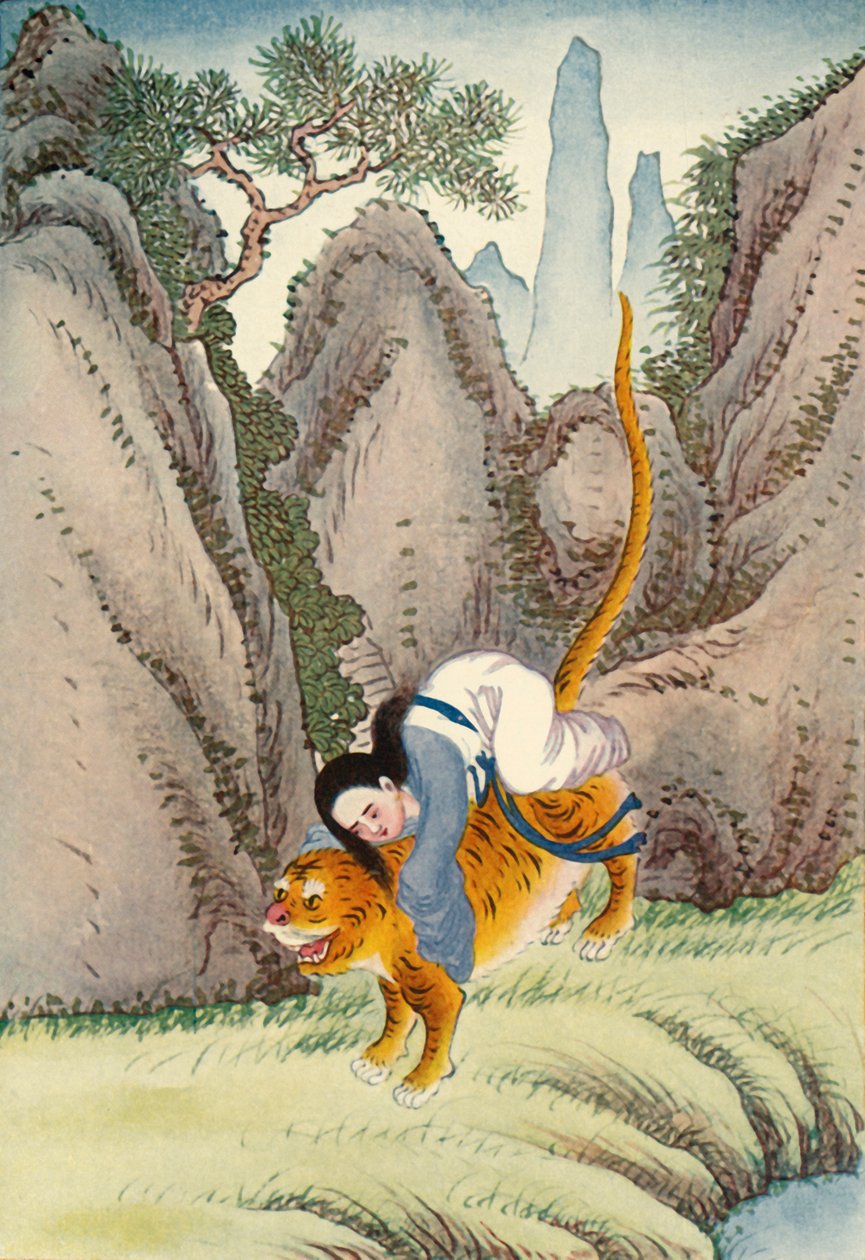 Le Tigre emporte Miao Shan, 1922 - Unbekannt