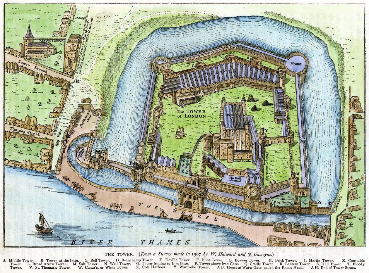 La Tour, Londres - Unbekannt