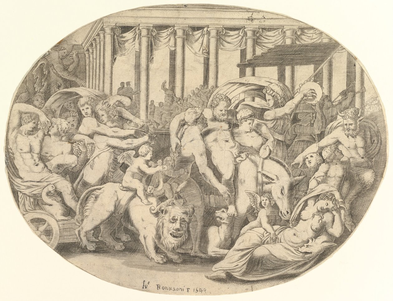 Le Triomphe de Bacchus - Unbekannt