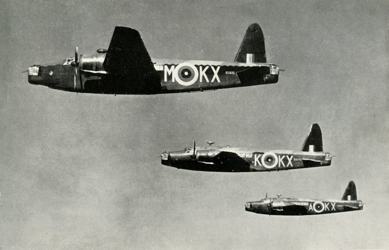 Le Vickers-Armstrongs Wellington, 1941 - Unbekannt