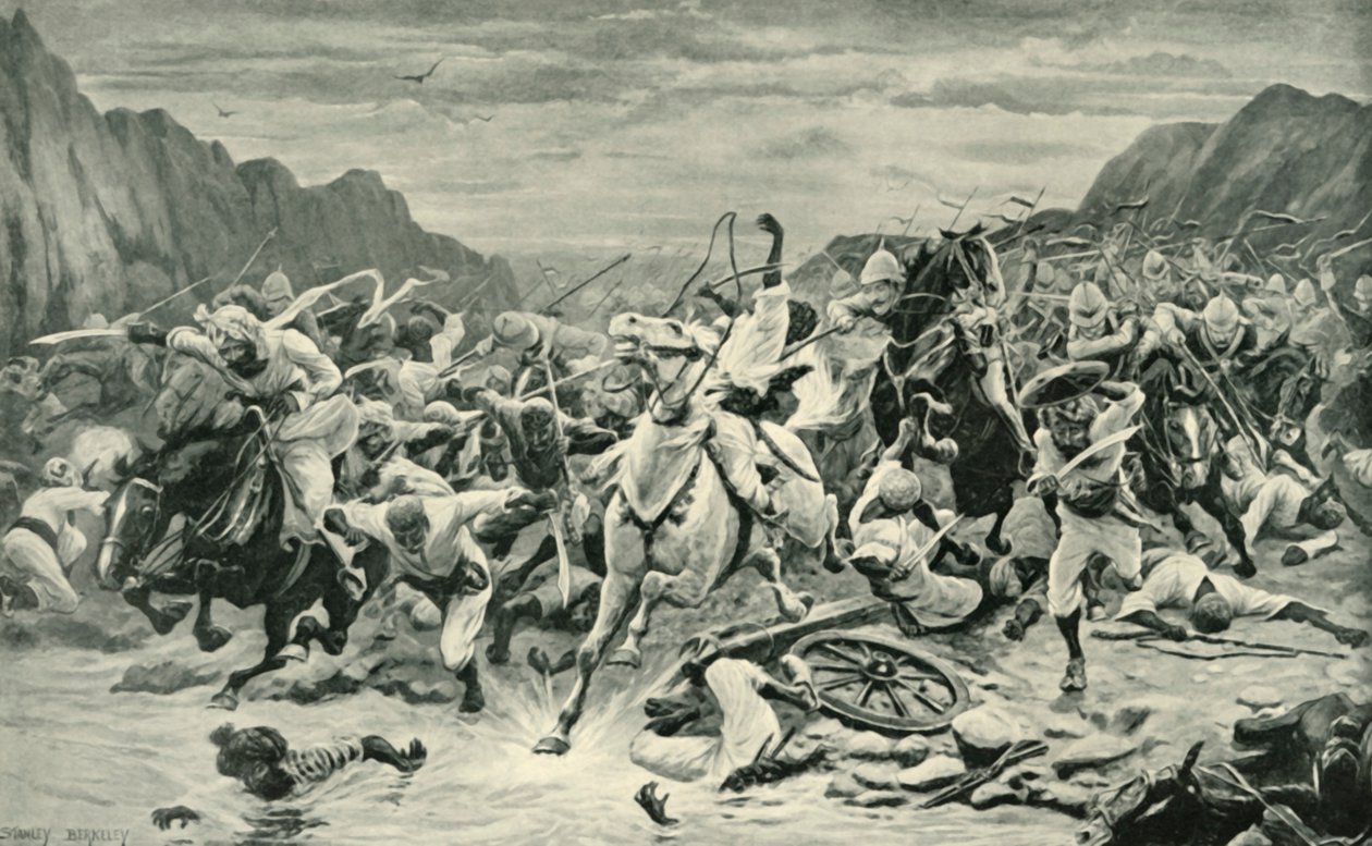 La victoire de Kandahar, poursuite de la cavalerie jusqu