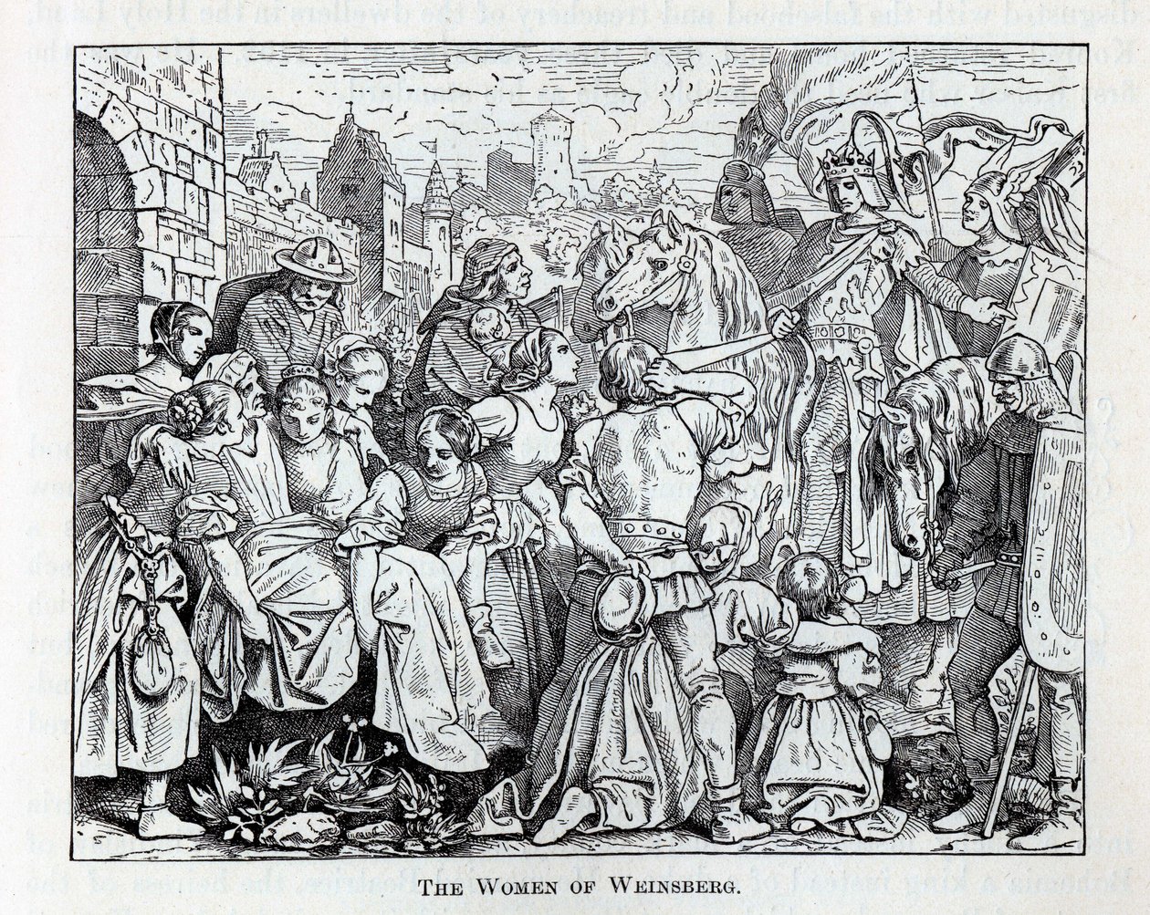 Les Femmes de Weinsberg, 1882 - Unbekannt