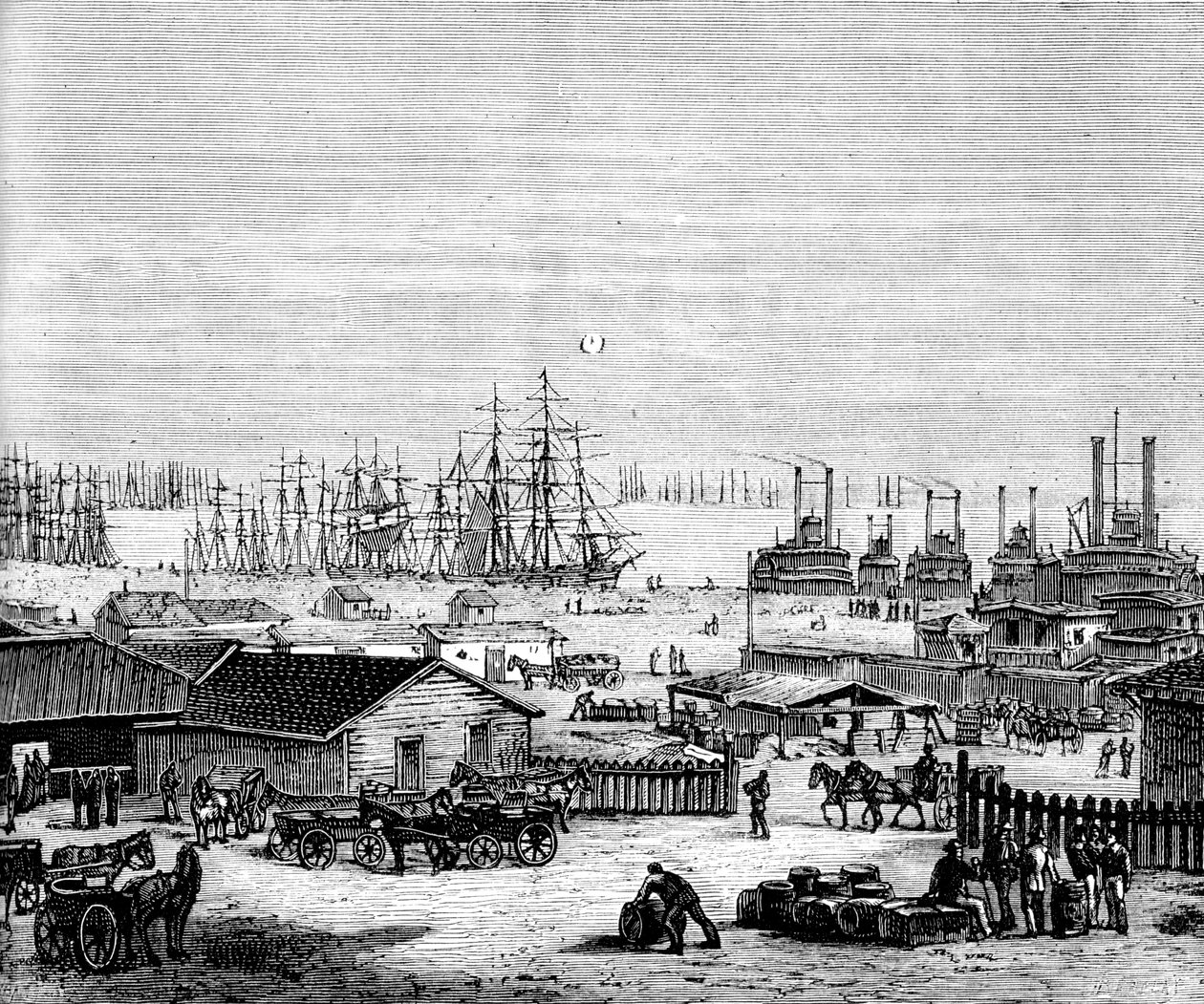 Les rives du Mississippi, c1860s c1880 - Unbekannt