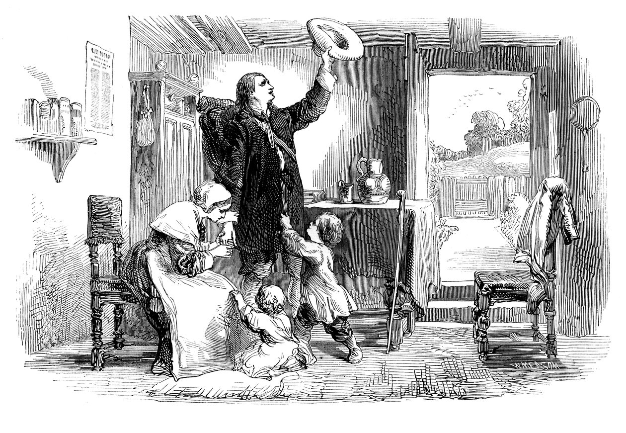 Le départ de Roger Williams 1603-1683 pour l