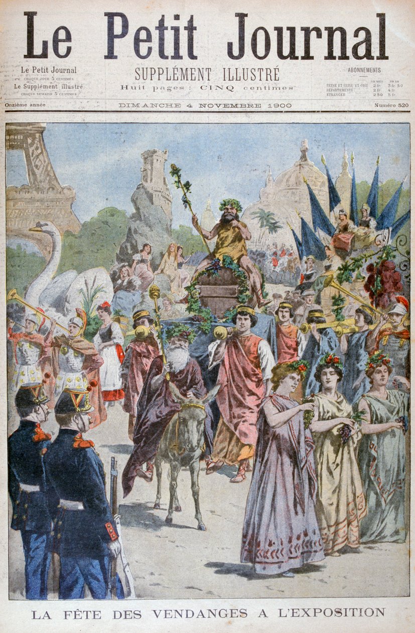 La fête des vendanges, Exposition universelle de 1900, Paris, 1900 - Unbekannt
