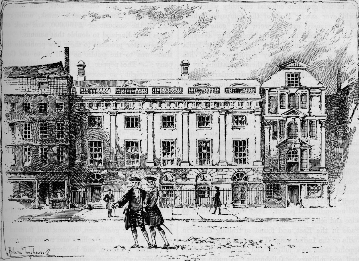 La vieille maison de la Compagnie des Indes Orientales en 1630, 1905 - Unbekannt