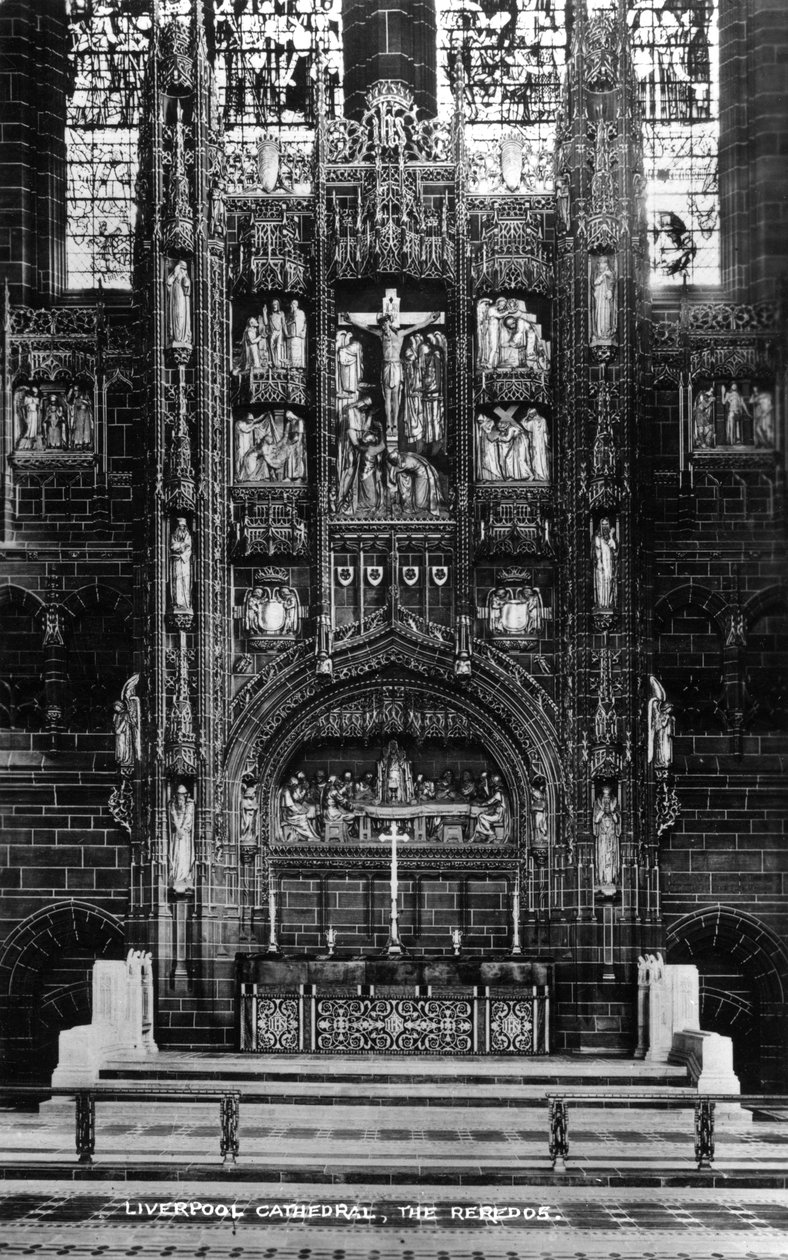 Le retable de la cathédrale de Liverpool - Unbekannt