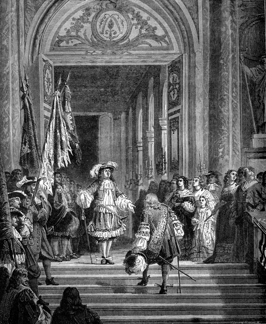 Le retour du Grand Condé à Versailles, 1674 1882-1884 - Unbekannt