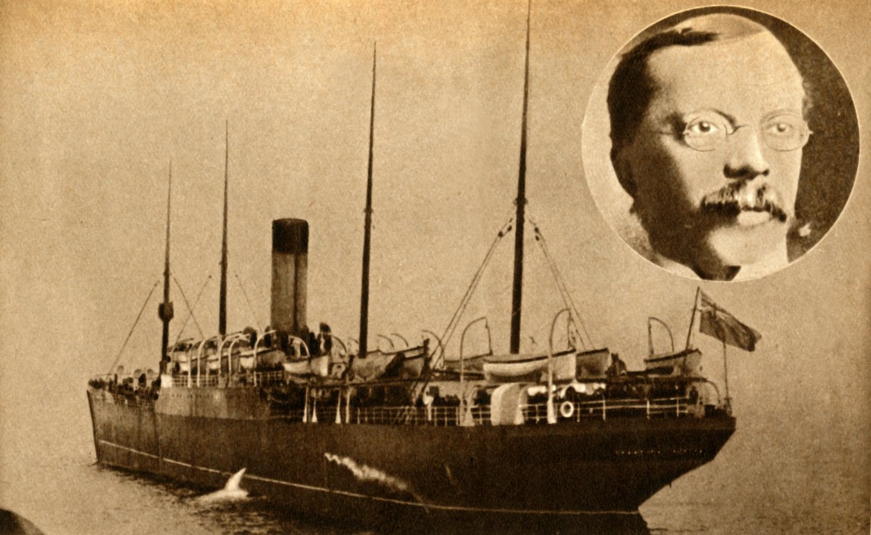 Le navire Montrose - Télégraphie sans fil utilisée pour attraper un meurtrier, 1910, 1933 - Unbekannt