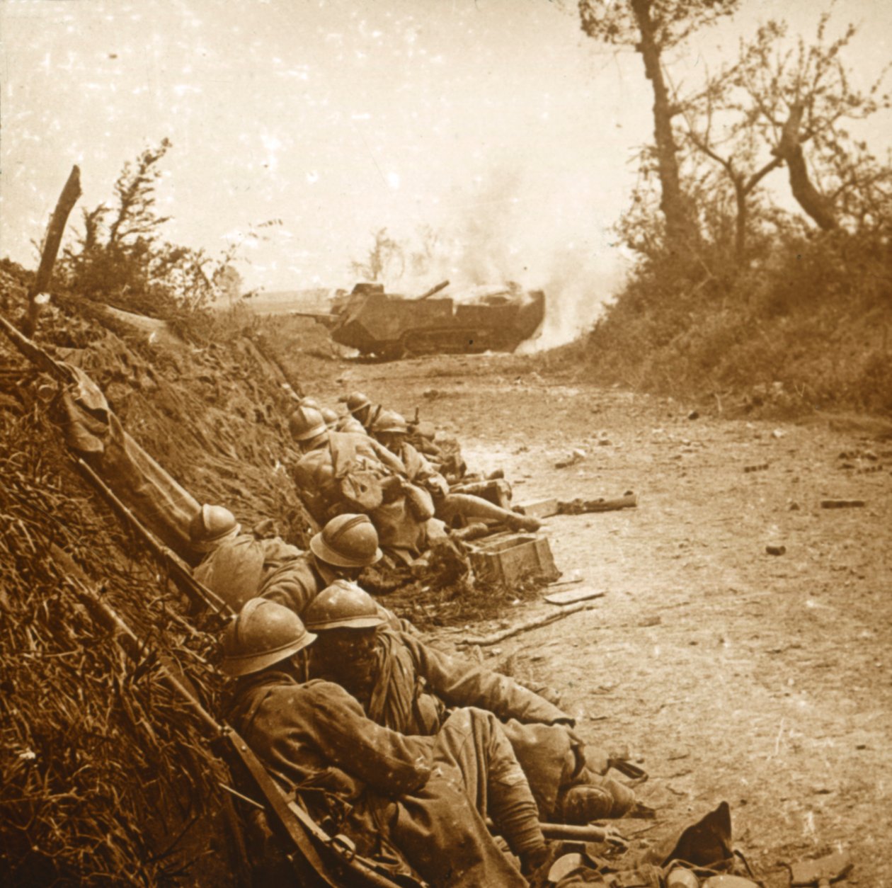 La prise de Courcelles, nord de la France, juin 1918 - Unbekannt