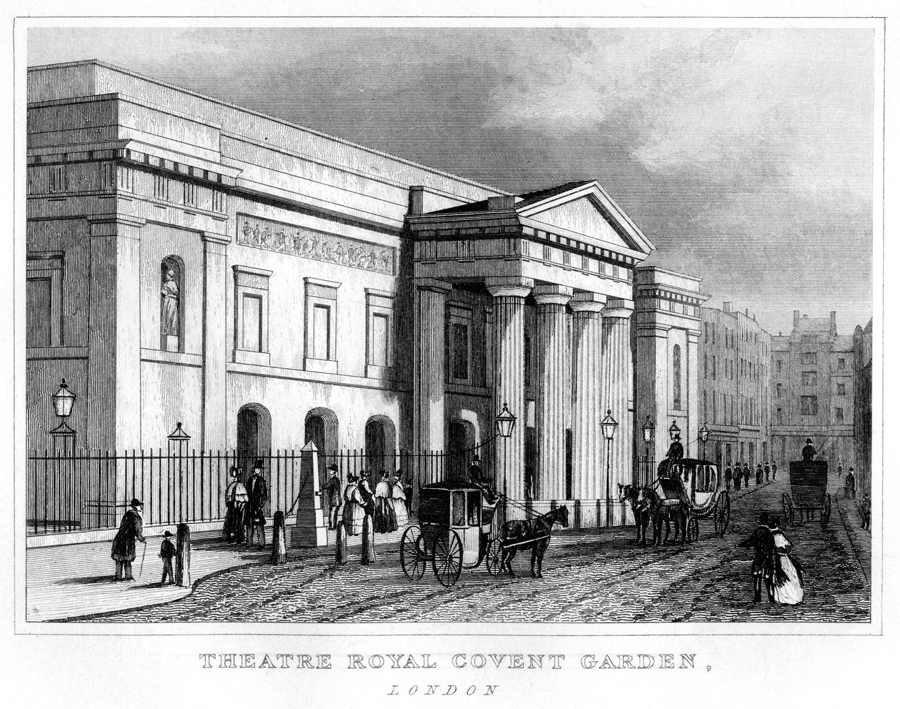 Théâtre Royal Covent Garden, Westminster, Londres, 19ème siècle - Unbekannt