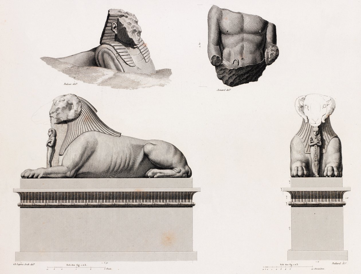 Thèbes : Karnak (gros plan) - Unbekannt