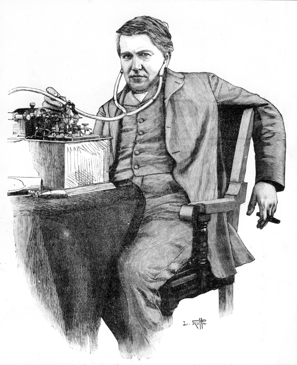 Thomas Alva Edison, inventeur américain - Unbekannt