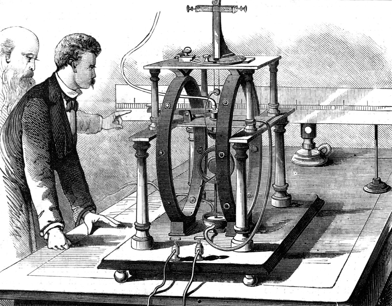 Forme améliorée du dynamomètre électrique de JW Trowbridge par Thomas Edison, 1879 - Unbekannt