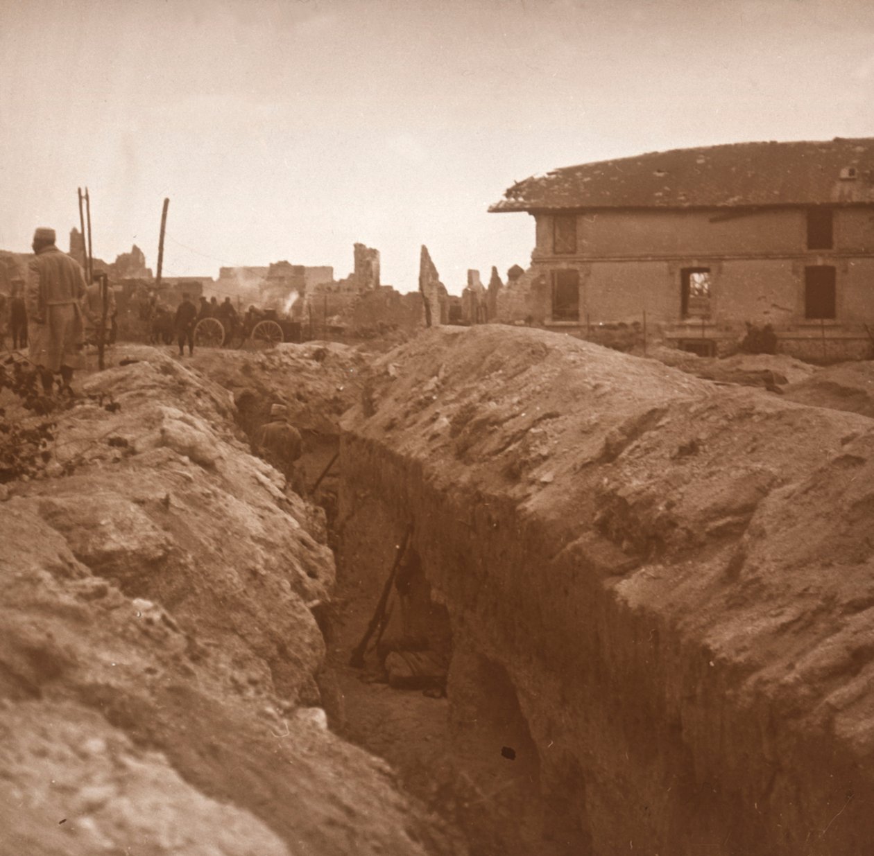 Tranchées, vers 1914-1918 - Unbekannt