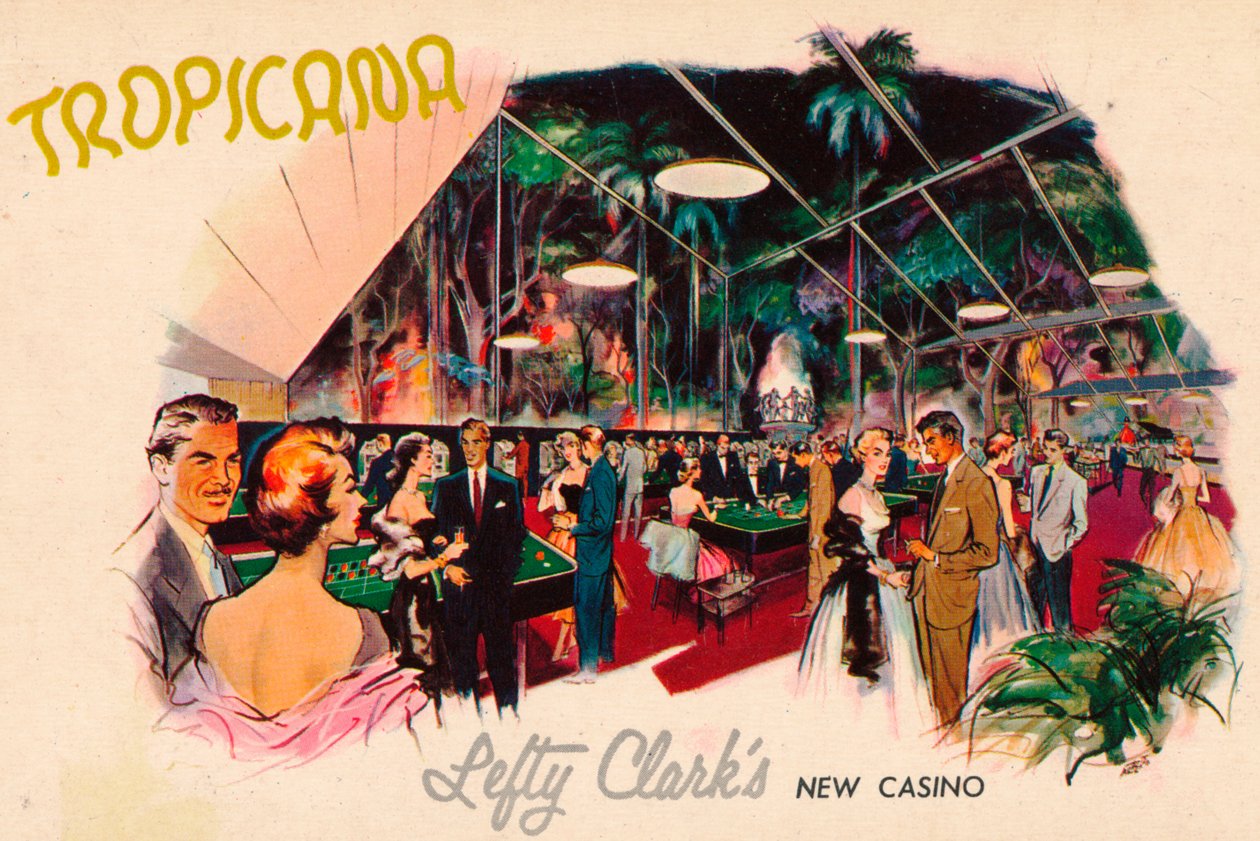 Tropicana - Nouveau casino de Lefty Clark, vers 1950 - Unbekannt