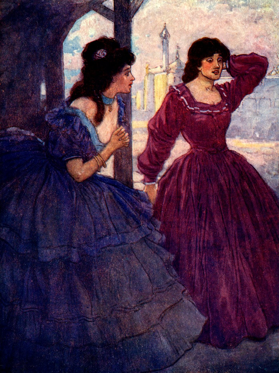 Deux femmes, 16ème siècle - Unbekannt