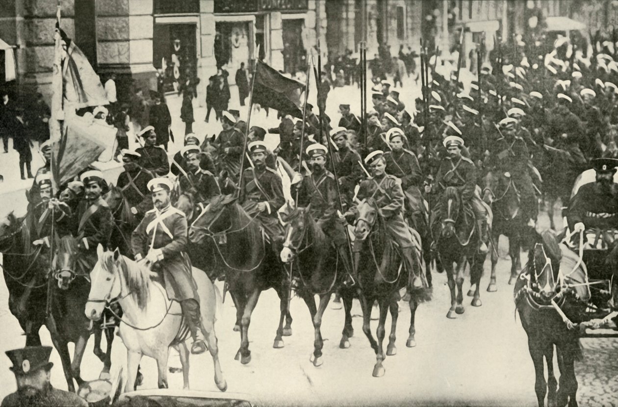 Types de la Cavalerie Russe - Unbekannt
