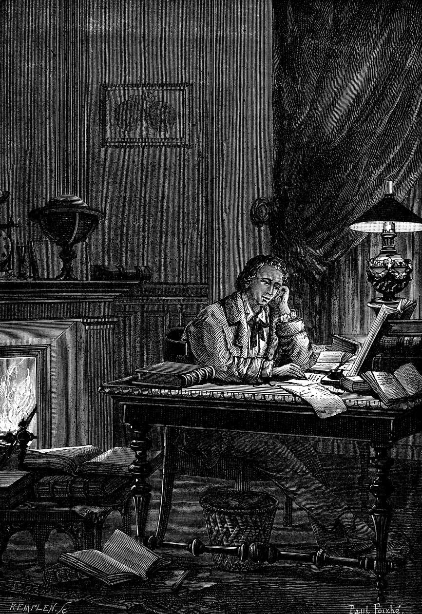 UJJ Leverrier, astronome français calculant la position de la planète Neptune en 1846, 1881 - Unbekannt
