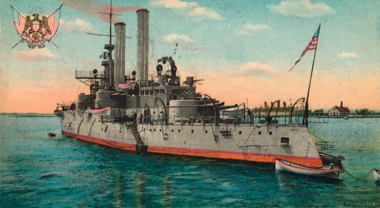 Cuirassé américain Iowa, vers 1908 - Unbekannt