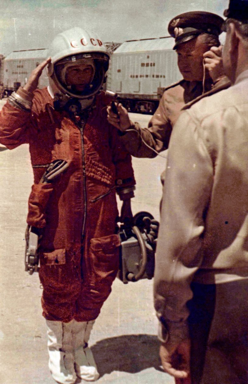 Valentina Tereshkova, cosmonaute russe, Cosmodrome de Baïkonour, URSS, 16 juin 1963 - Unbekannt