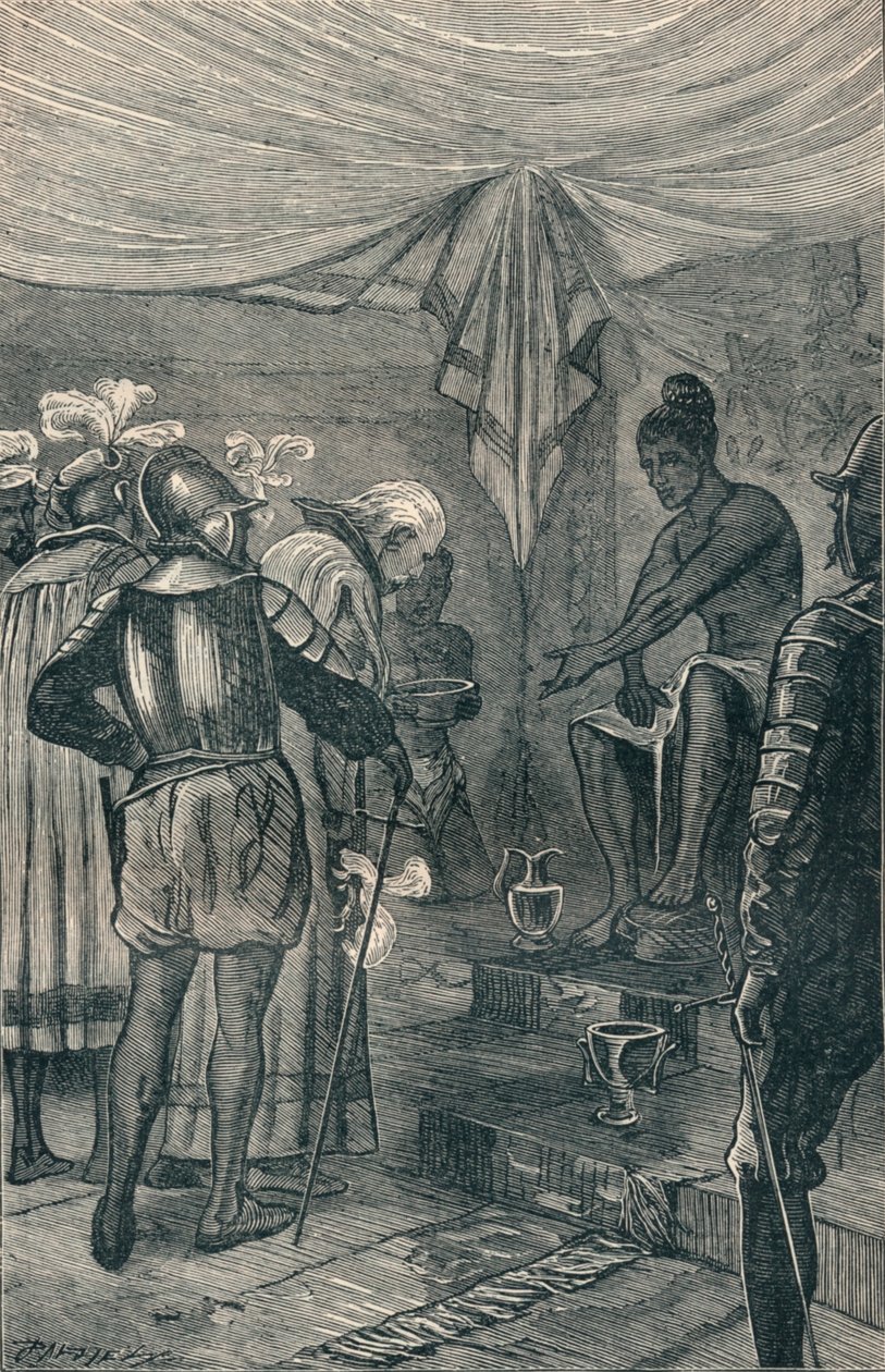 Vasco de Gama rend visite au roi - Unbekannt