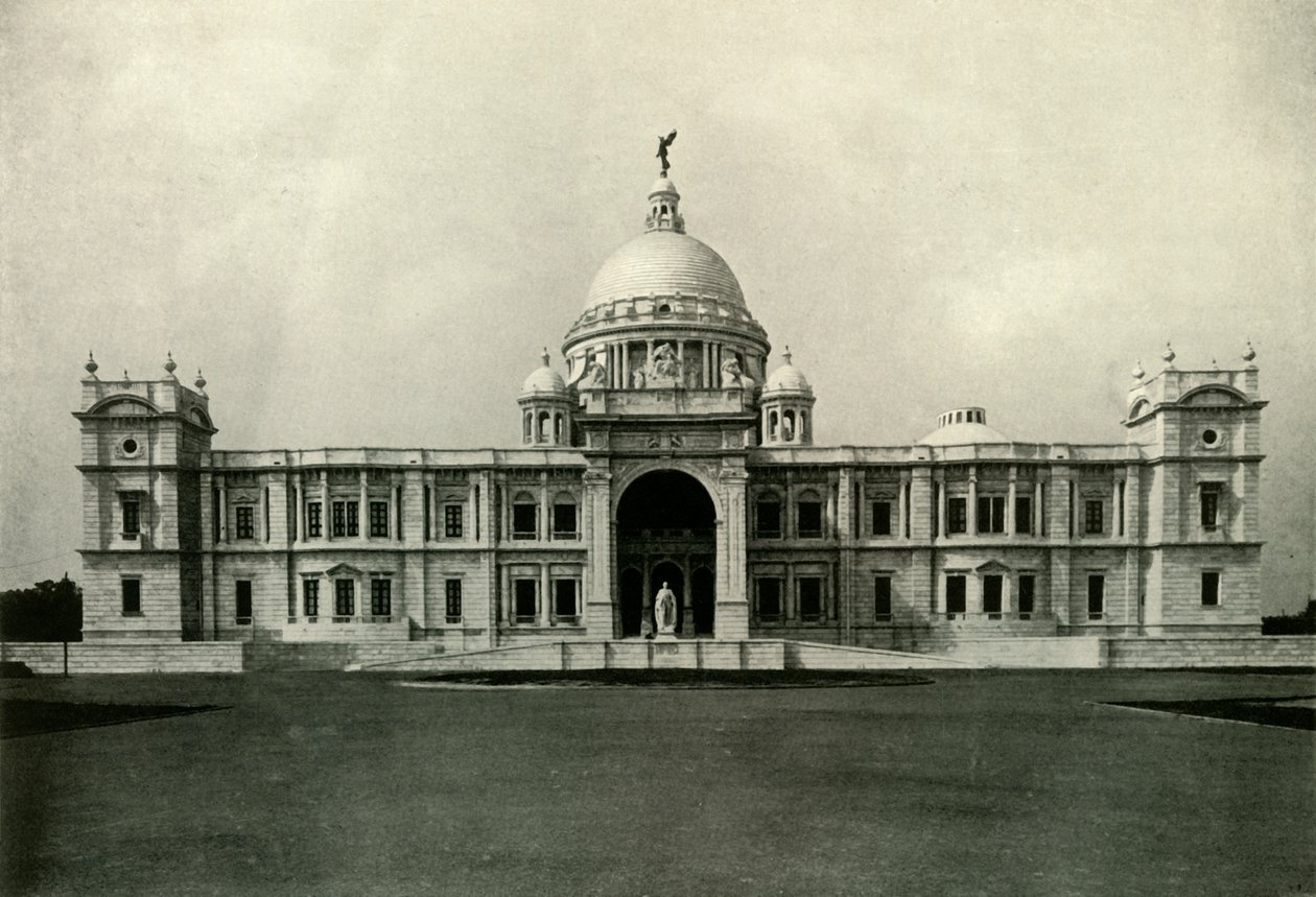 Victoria Memorial Hall, façade sud, 1925 - Unbekannt