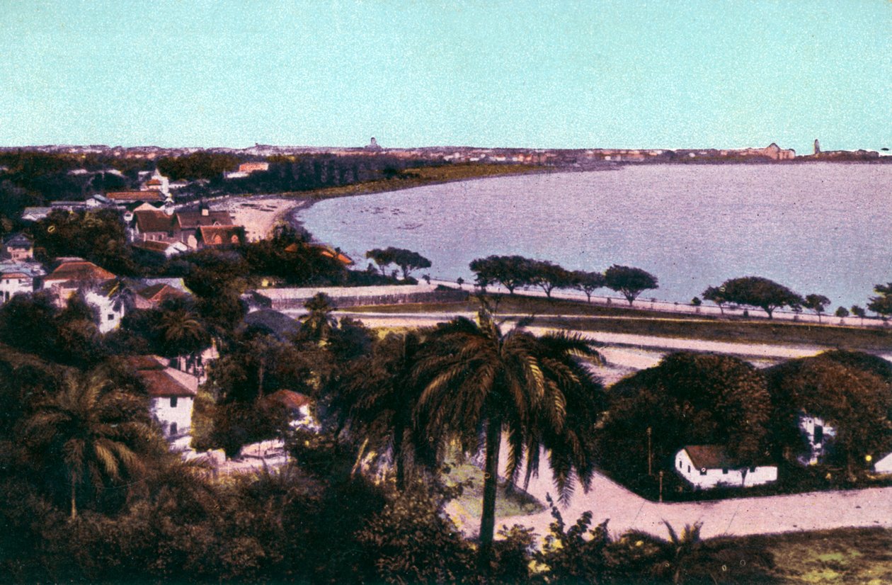 Vue de Malabar Hill, Bombay, Inde, début du 20e siècle - Unbekannt