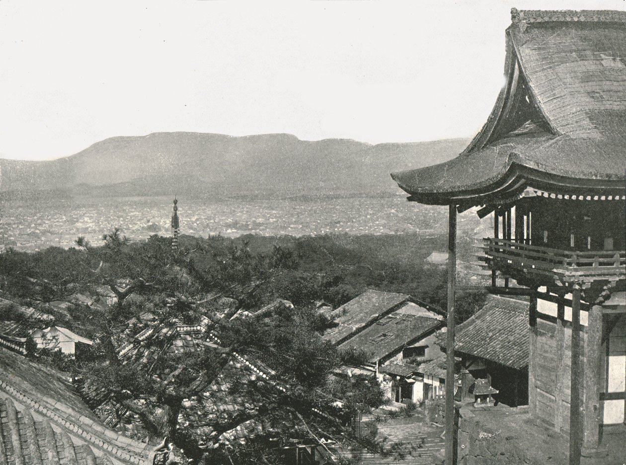 Vue des collines, Kyoto, Japon, 1895 - Unbekannt