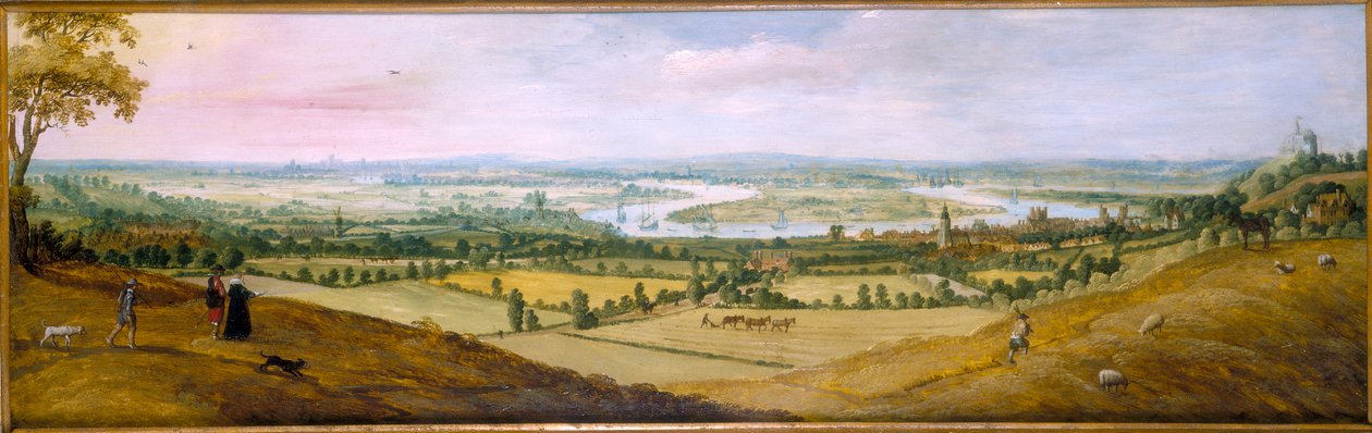 Vue de Greenwich, vers 1625 - Unbekannt